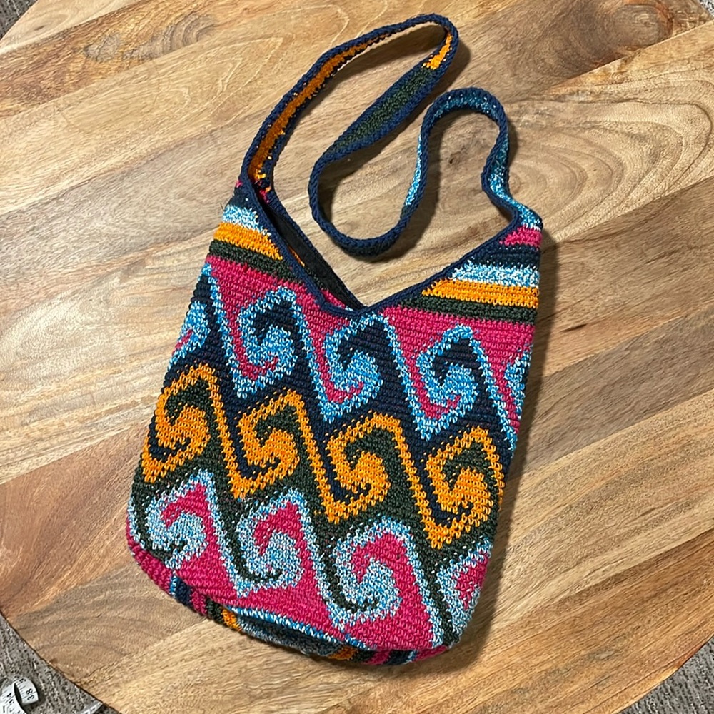 Boho crossbody bag